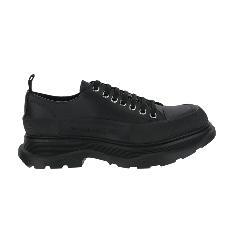 

Кроссовки Alexander McQueen Alexander McQueen Tread Slick Lace-Up 'Black', черный