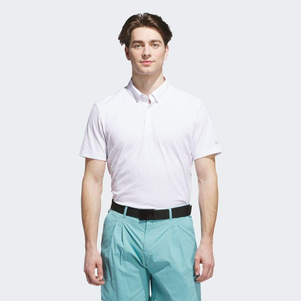 

Спортивная футболка Adidas Go-to Textured Polo Shirt, белый