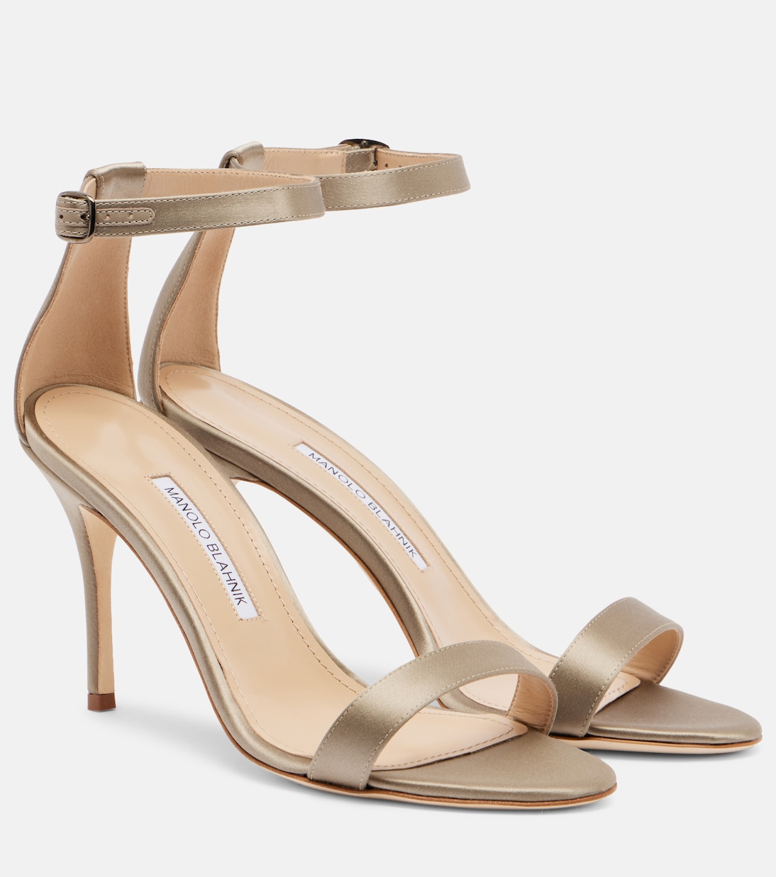 Сатиновые сандалии Chaos Manolo Blahnik, 2130 Mbrw