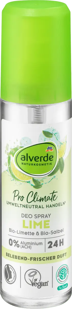 Део-спрей Лайм Лиметт Салбей 750мл alverde NATURKOSMETIK