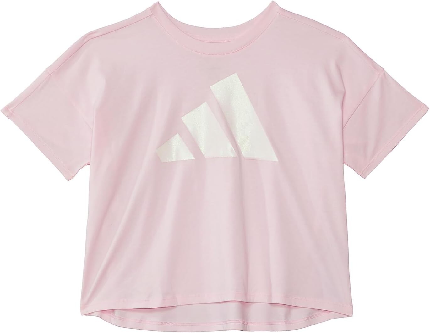 

Футболка adidas Kids Loose Box Tee S24(Big Kid), цвет Med Pink