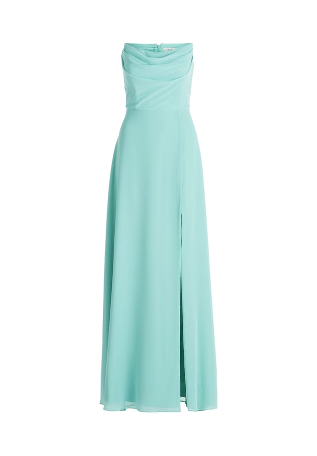 

Вечернее платье с водопадным вырезом Vera Mont, цвет bright jade