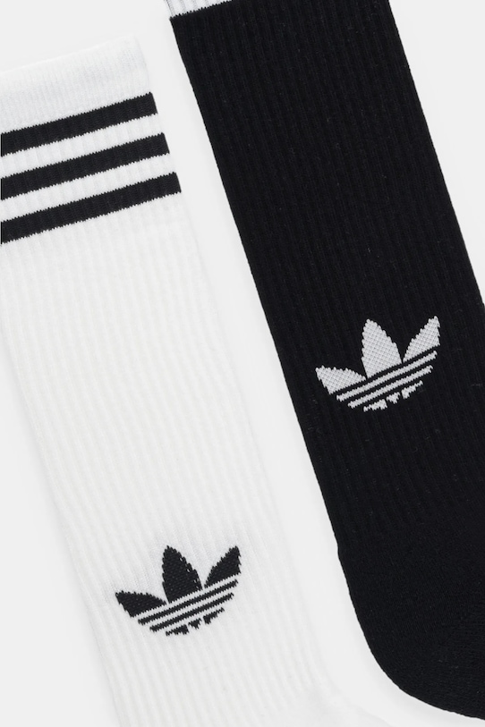 Носки 3-Stripes 2 пары Adidas Originals, белый — фото 2