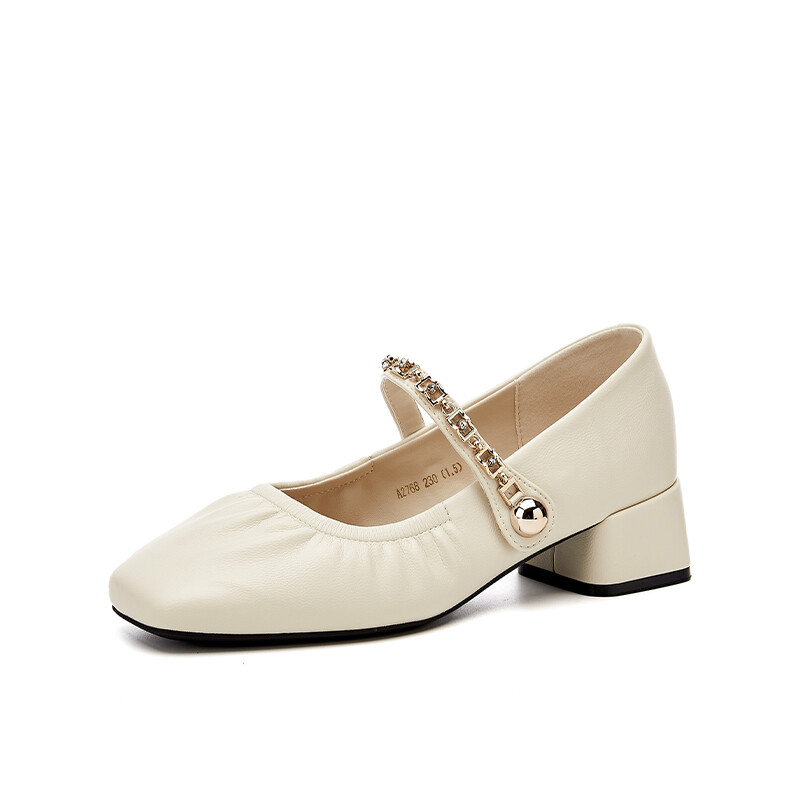 

Туфли Мэри Джейн женские 15 Mins, бежевый