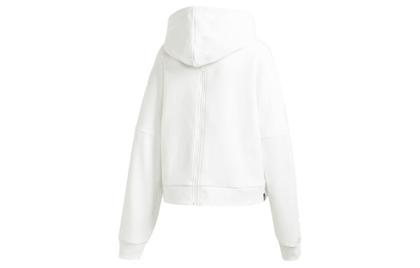Свитер contrasting colors logo sports pullover hoodie asia edition white Adidas, белый — фото 2