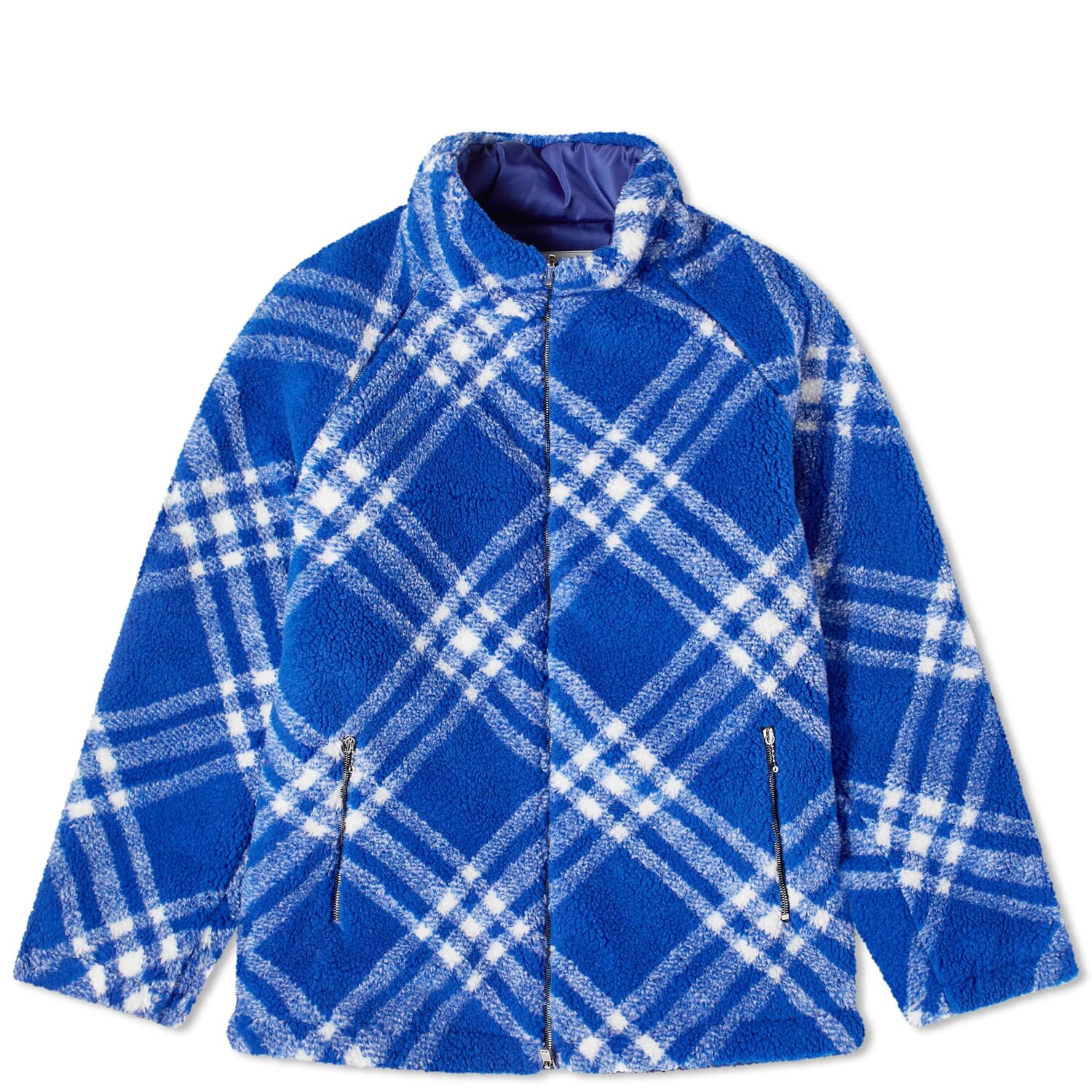 

Куртка Burberry Tartan Fleece, цвет Knight Ip Check