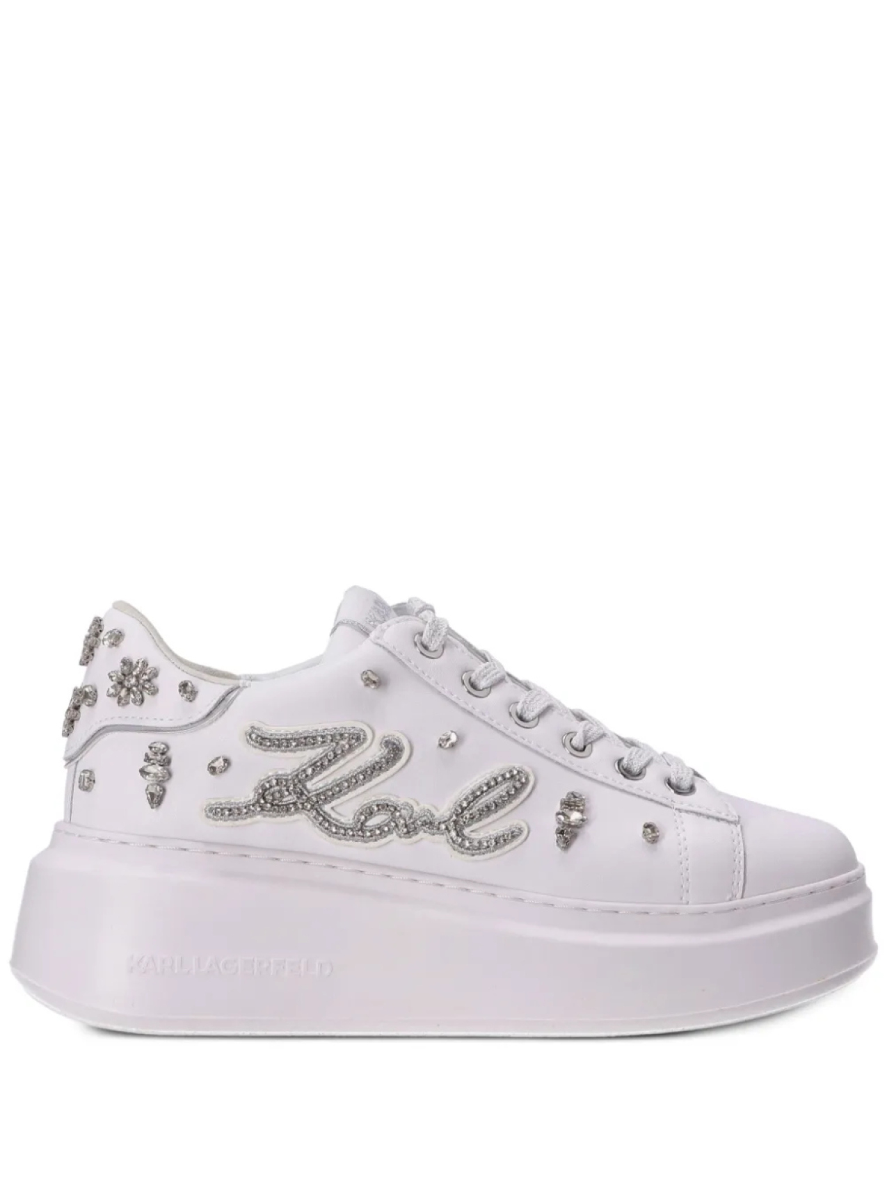 

Karl Lagerfeld кроссовки Anakapri Florastone, белый