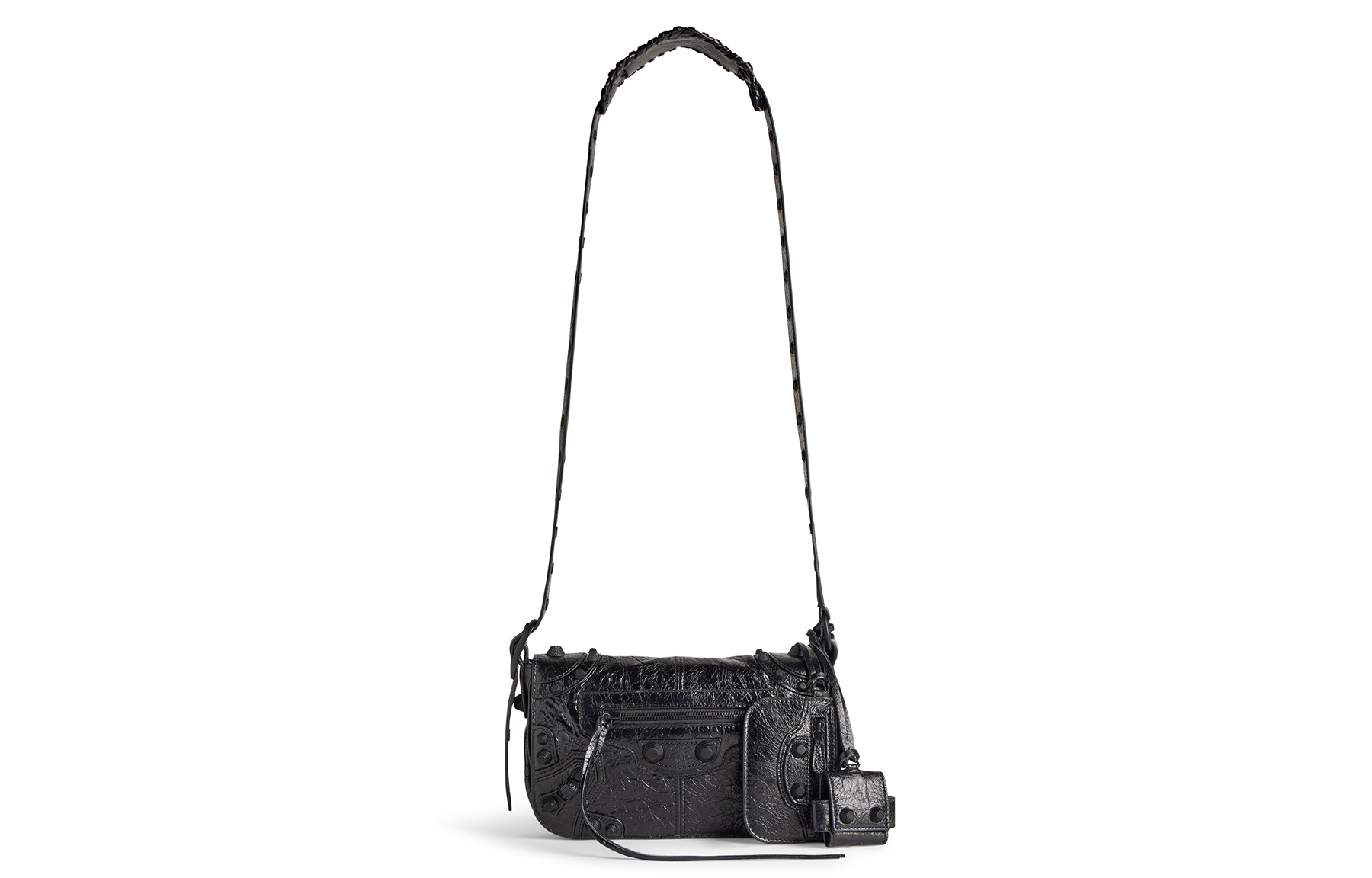 Balenciaga Сумка через плечо Le Cagole мужская черная — фото 2