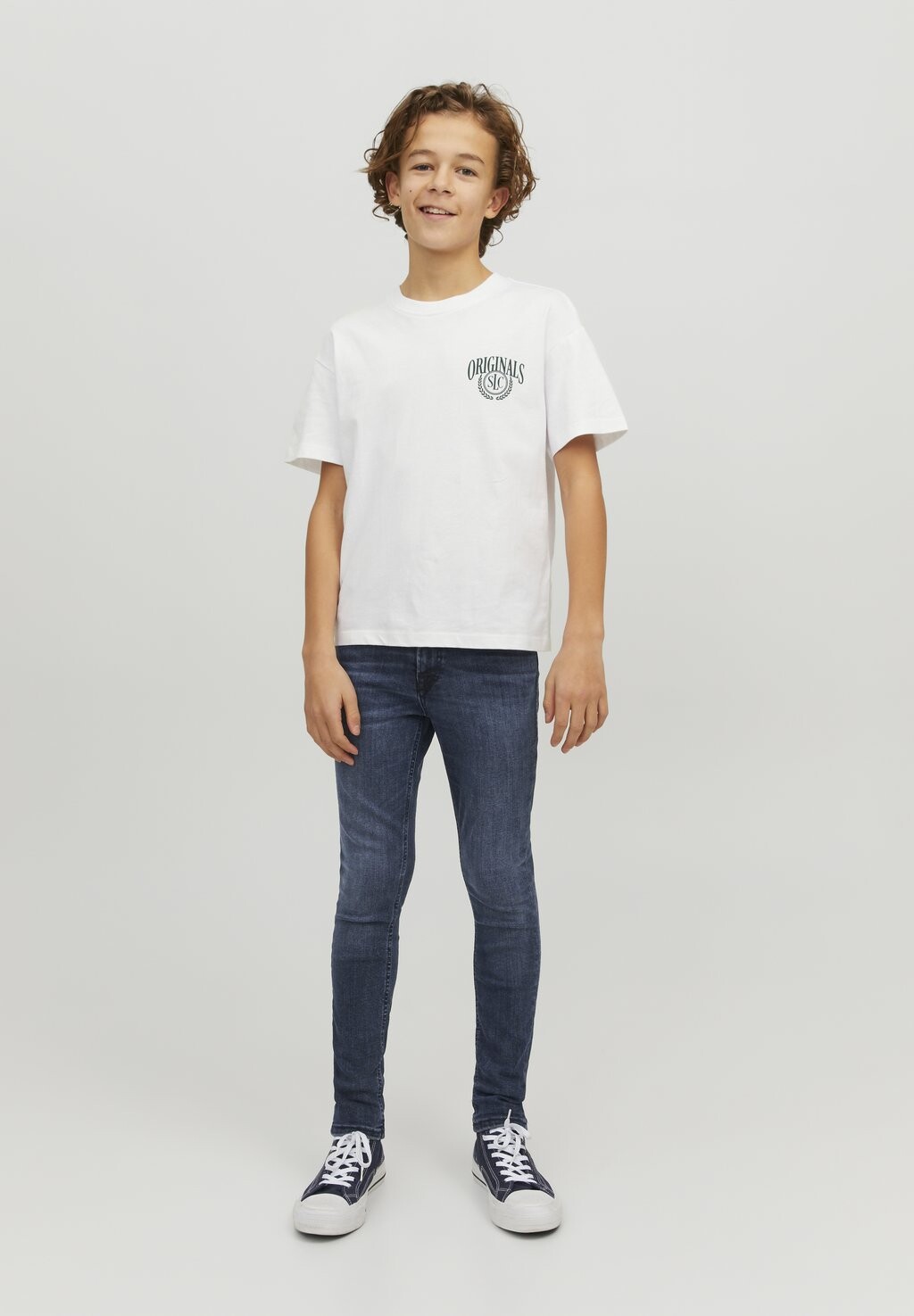 

Джинсы скинни JJILIAM JJORIGINAL Jack & Jones Junior, синий деним