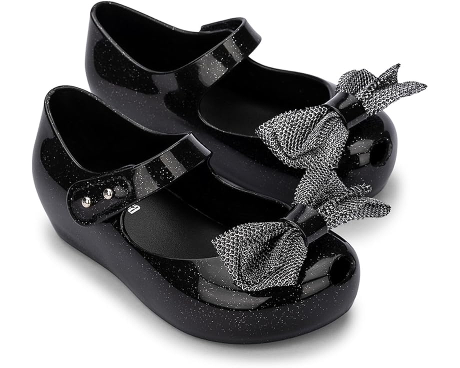 

Туфли на плоской подошве Mini Melissa Mini Ultra Girl Sweet XII BB, цвет Glitter Black