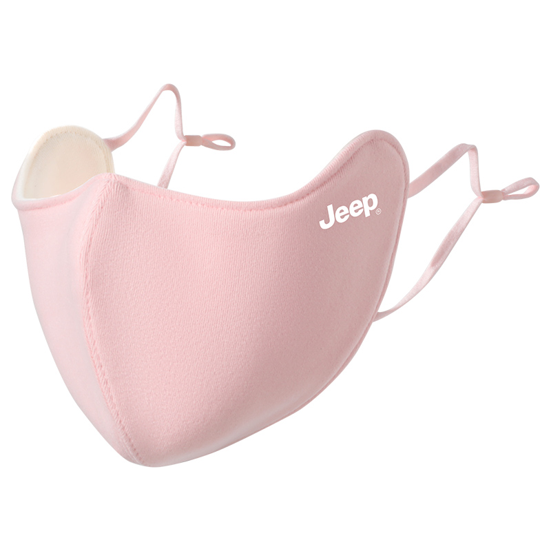 

Утолщенная маска для лица Unisex Jeep, розовый