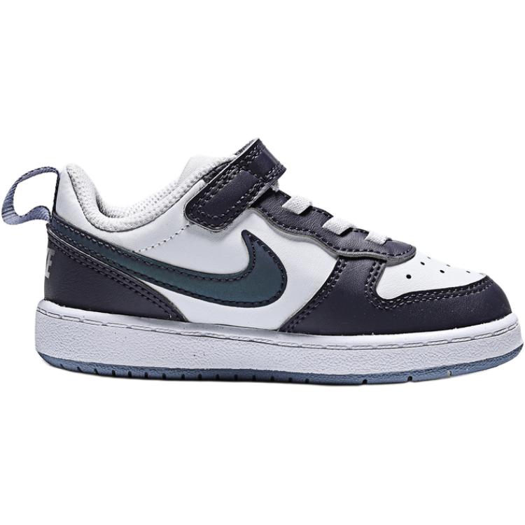 Nike Court Borough Low top Toddler Shoes Black White Infant And Toddler — фото 3