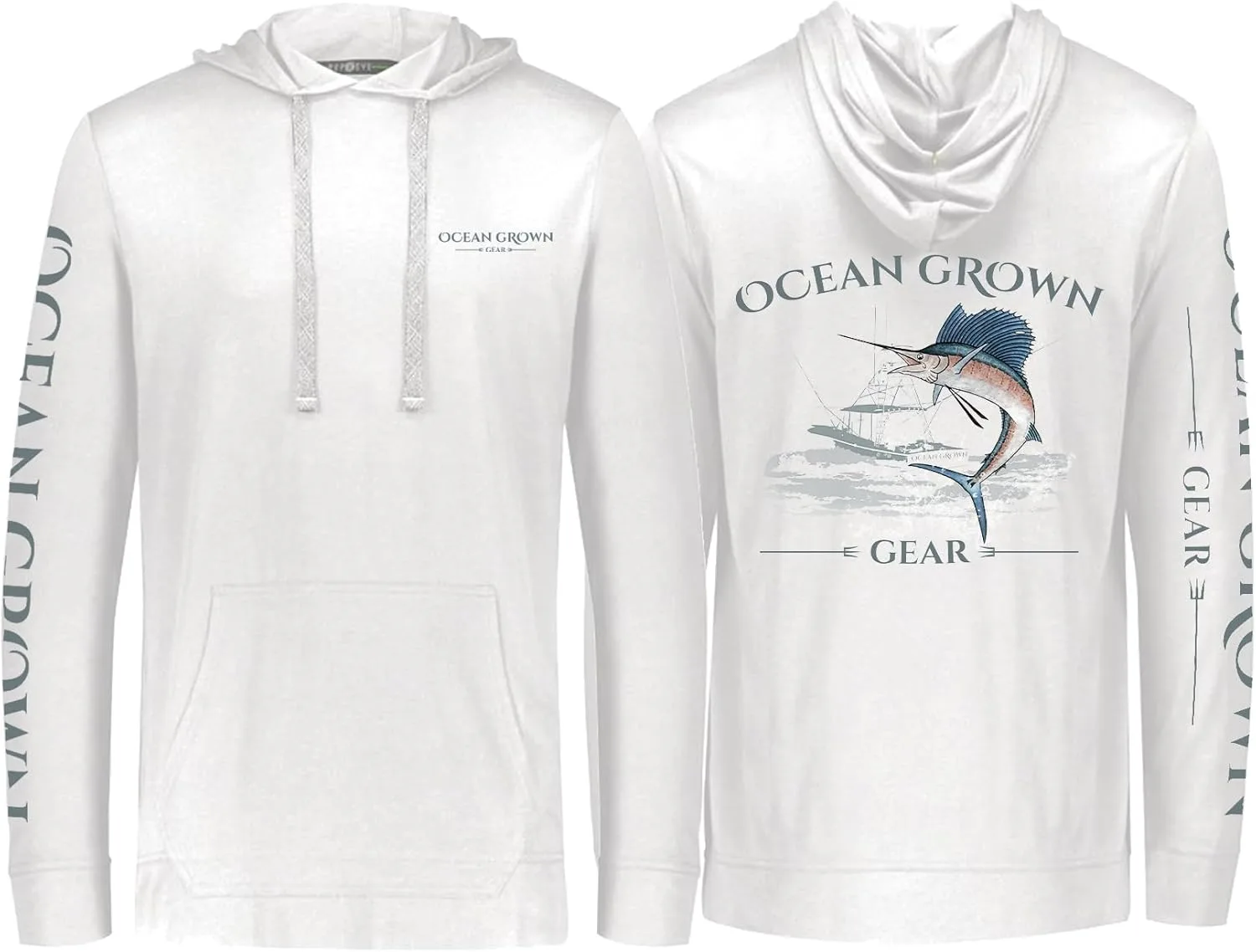 

Толстовка с капюшоном Ocean Grown Sailfish Sportfisher REPREVE® Eco