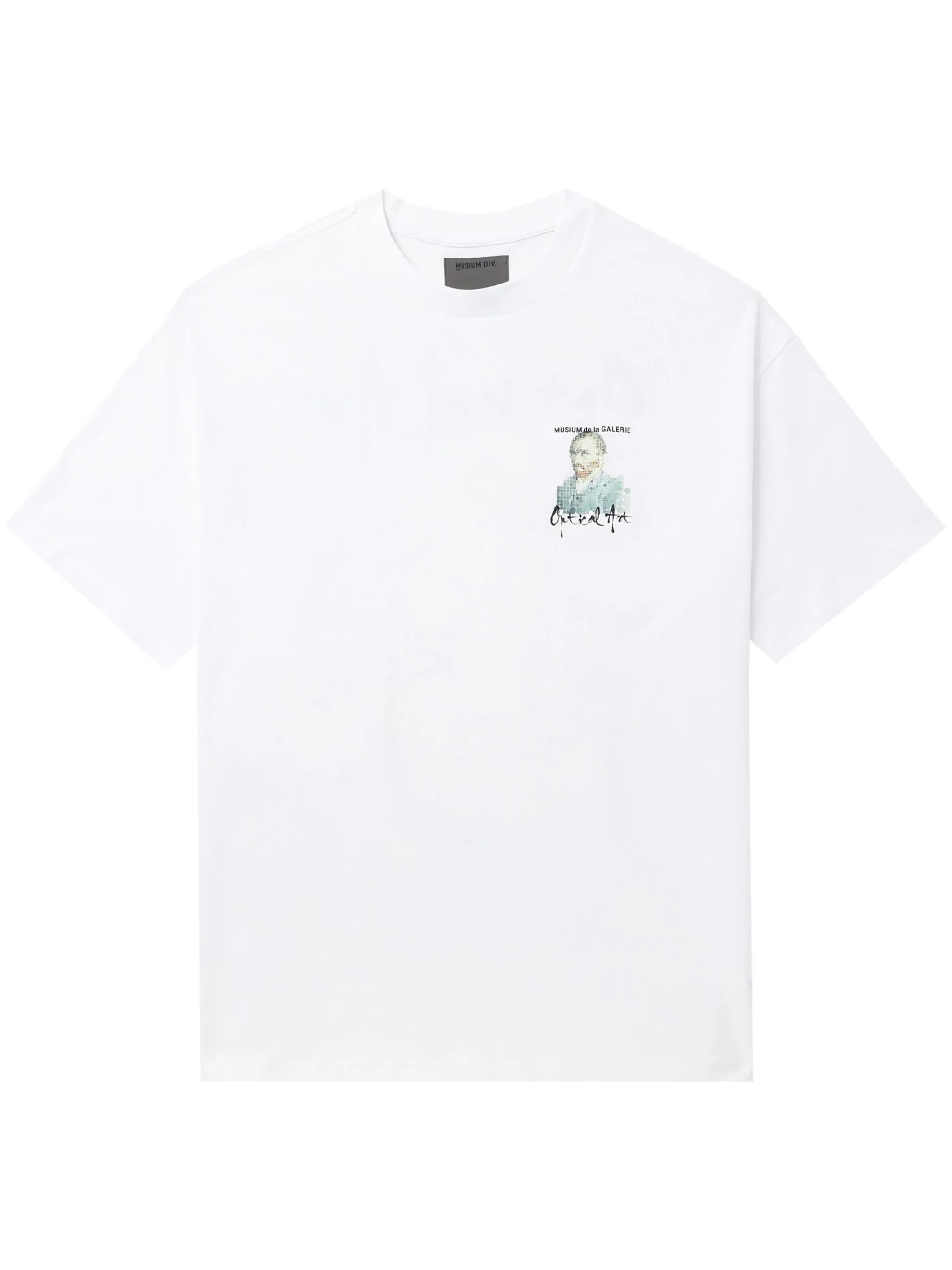 

Футболка с графичным принтом Musium Div., белый