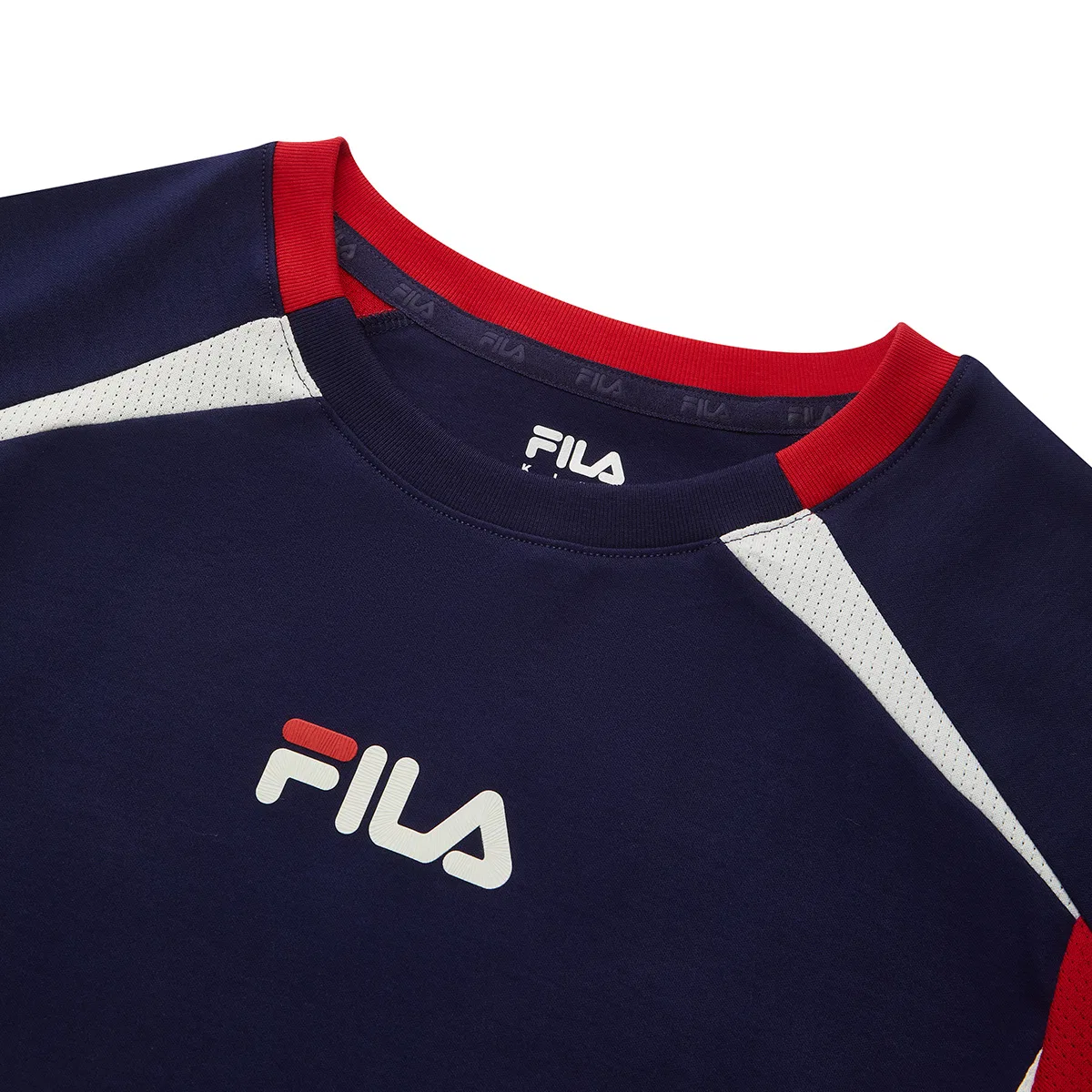 Футболка свободного кроя Kids' FILA KIDS, Night Black Blue — фото 4