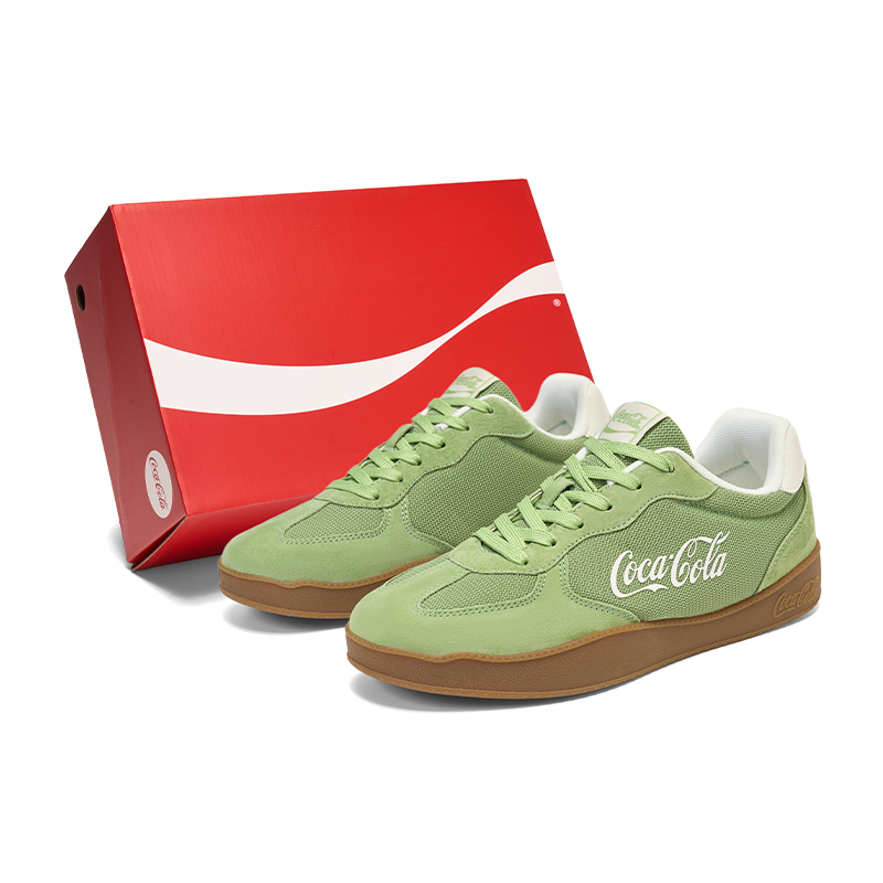 

Низкие скейтбордные кроссовки Coca Cola, унисекс Coca-Cola, mambo зеленый box