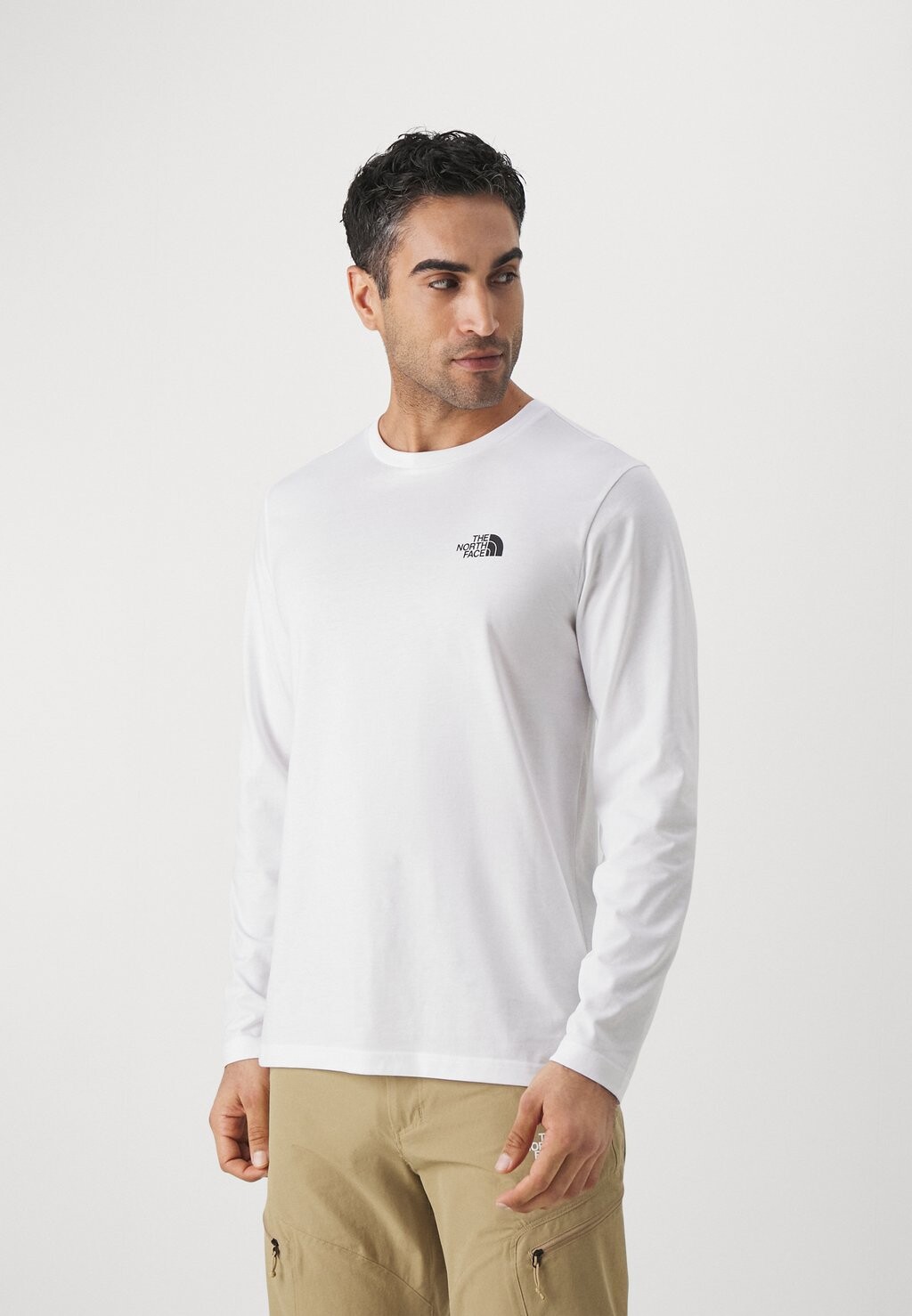 

Футболка с длинным рукавом Simple Dome Tee The North Face, белый