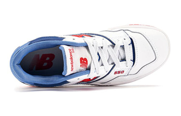 Кроссовки 550 New Balance, белый — фото 3