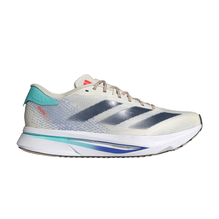 

Кроссовки Adizero SL2 'Aurora Ink Flash Aqua', кремовый