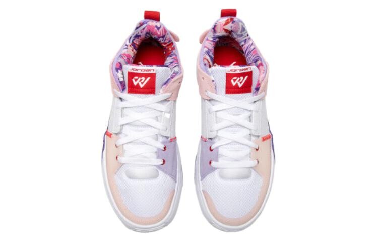 Мужские баскетбольные кроссовки Jordan One Take 5, White/Pink — фото 2