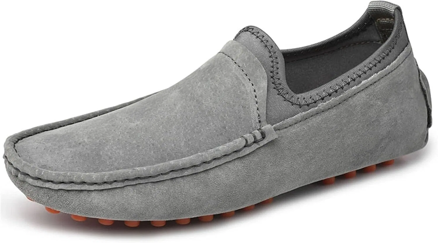 Лоферы кожаные замшевые, Grey PUGHGAETZF