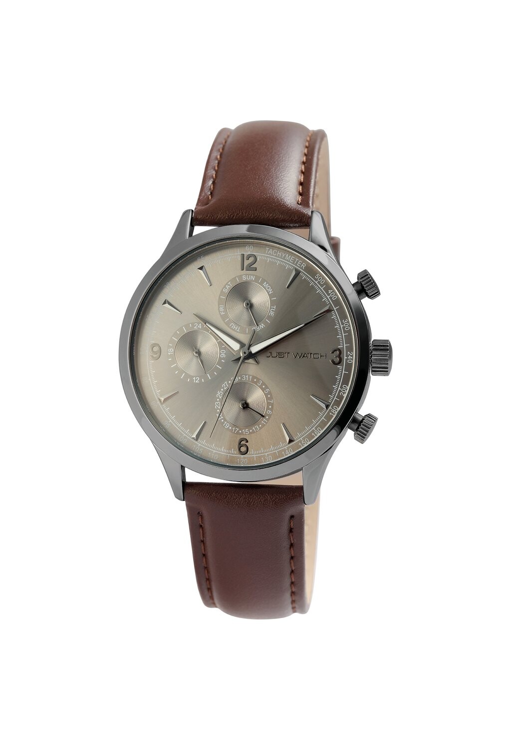 

Хронограф MENZIE Just Watch, цвет braun