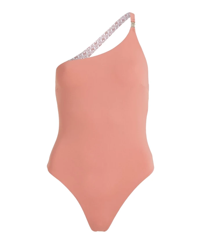 

Стильный цельный купальник. Tommy Hilfiger, бежевый