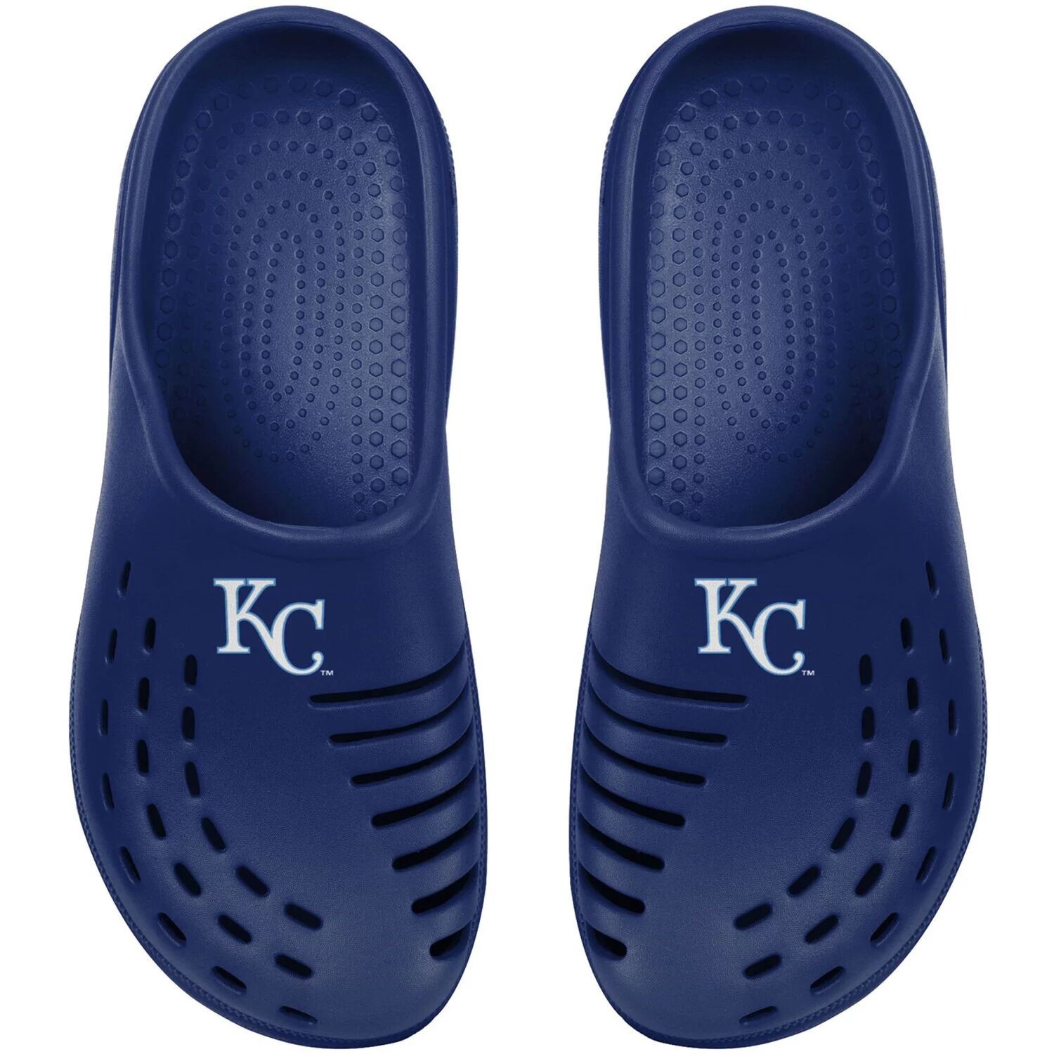 Молодежные сабо FOCO Royal Kansas City Royals Sunny Day Unbranded — фото 4