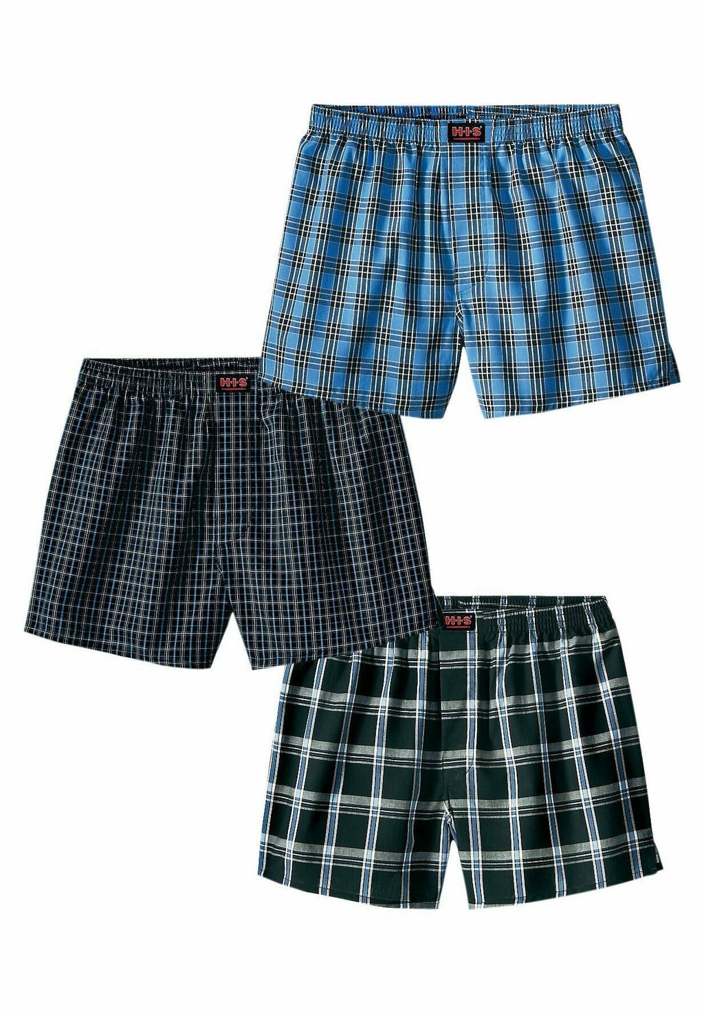 

Боксеры 3 PACK WEB H.I.S, синий