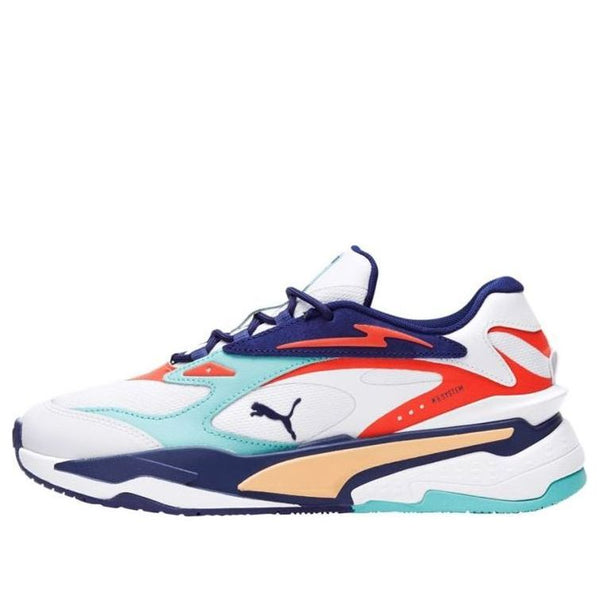 

Кроссовки rs-fast courtside 'white angel blue' Puma, белый