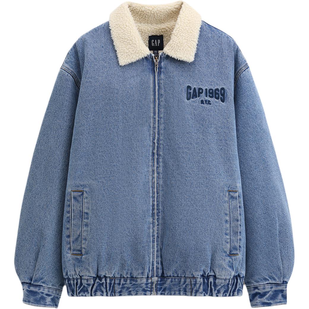 

GAP Мужская куртка светлая потертая, Light Washed