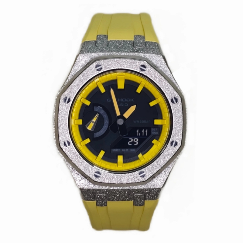 

Мужские часы CASIO Liquid Crystal/Analog Dual Display Series 44 мм черные