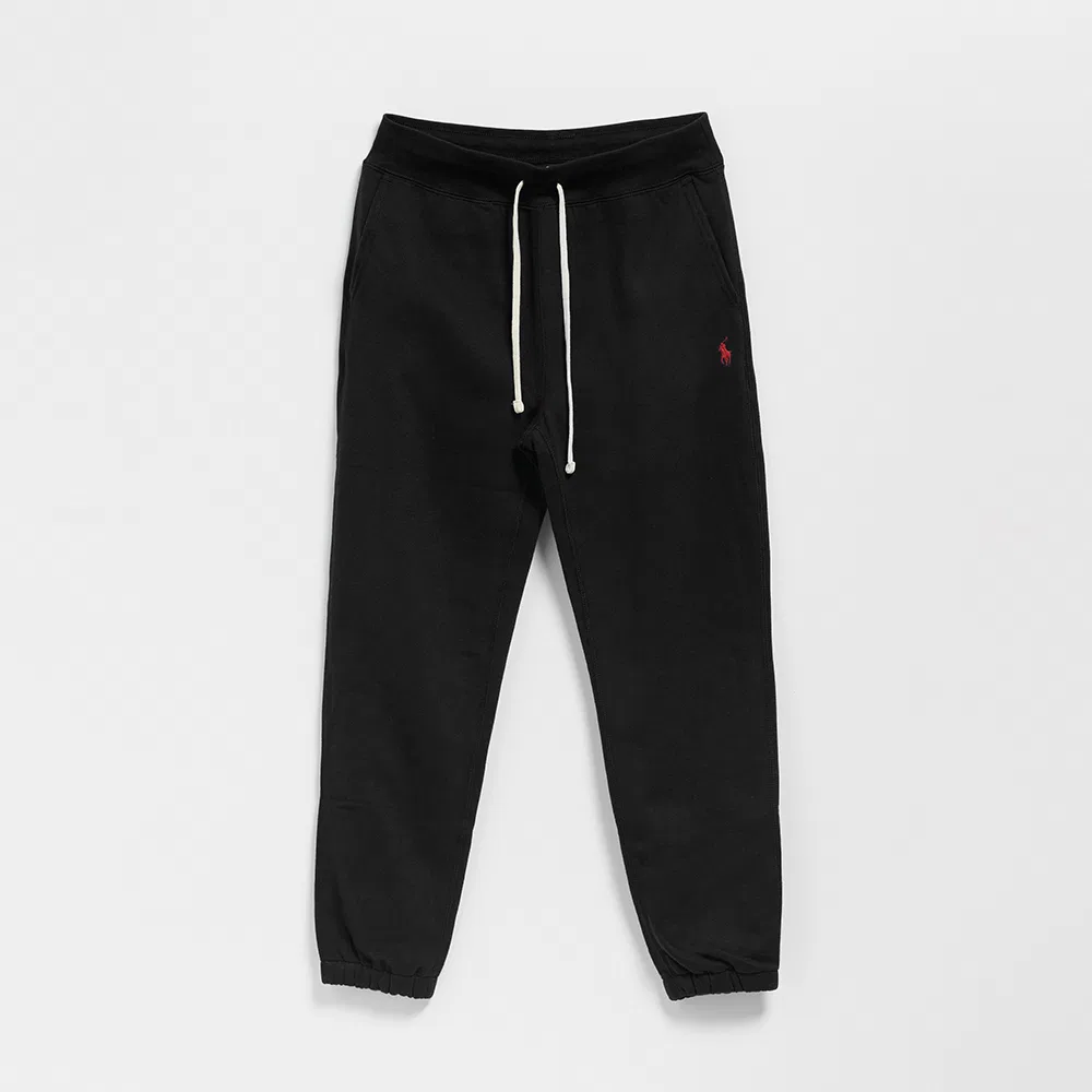Мужские флисовые спортивные брюки RL чёрные от Polo Ralph Lauren