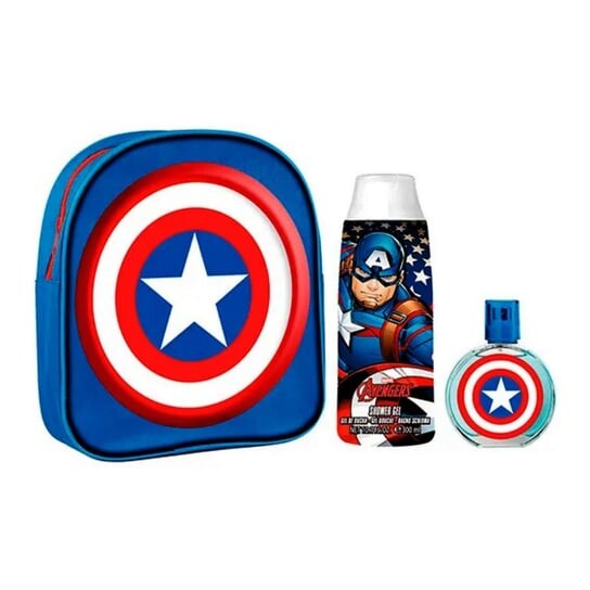 

Детский парфюмерный набор, 3 шт. Capitán América, Marvel