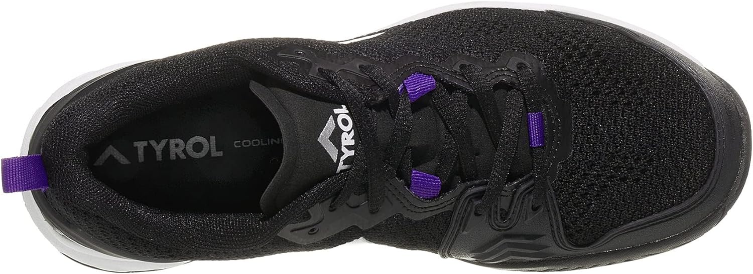 Кроссовки Men's Velocity V - Tyrol Pickleball Tyrol Pickleball United States, черный/фиолетовый — фото 4