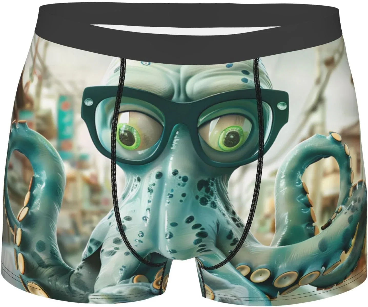 Боксеры с принтом пальмы, Octopuses 10