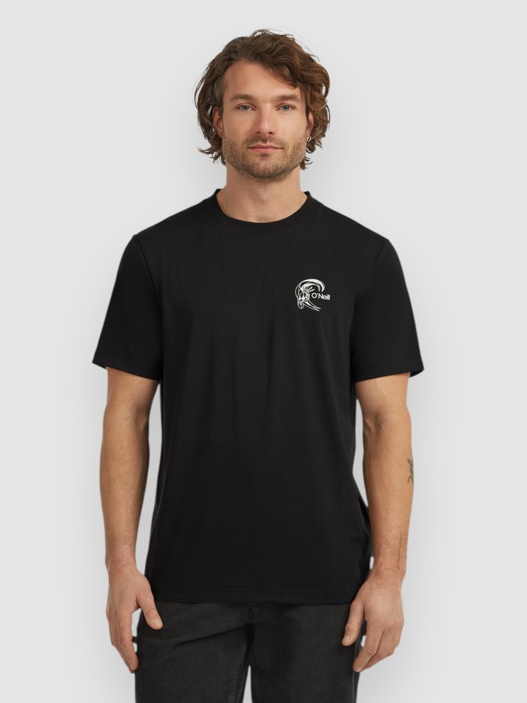 

Футболка O'Neill O'Riginals Hybrid T-Shirt, black out, Черный, Футболка O'Neill O'Riginals Hybrid T-Shirt, black out