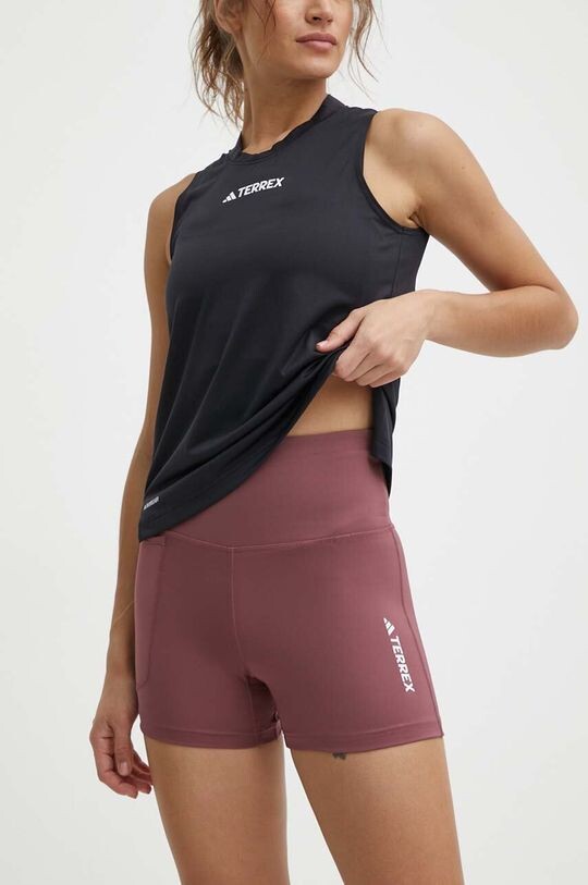 

Спортивные шорты Мульти adidas Terrex, гранатовый