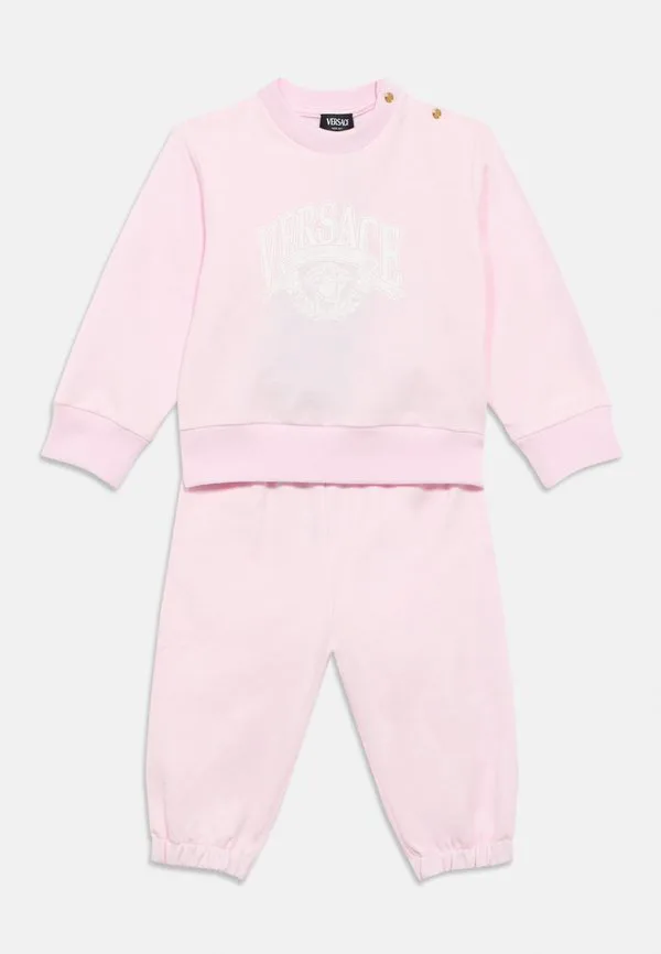 Спортивный костюм унисекс с изображением медузы Versace, Rosa/Bianco