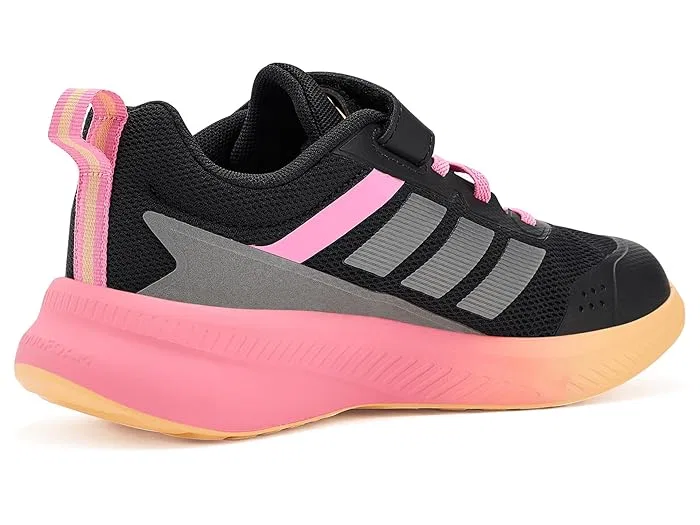 Кроссовки Fortarun 4.0 Adidas Kids, Black/Iron Metallic/Bliss Pink — фото 4
