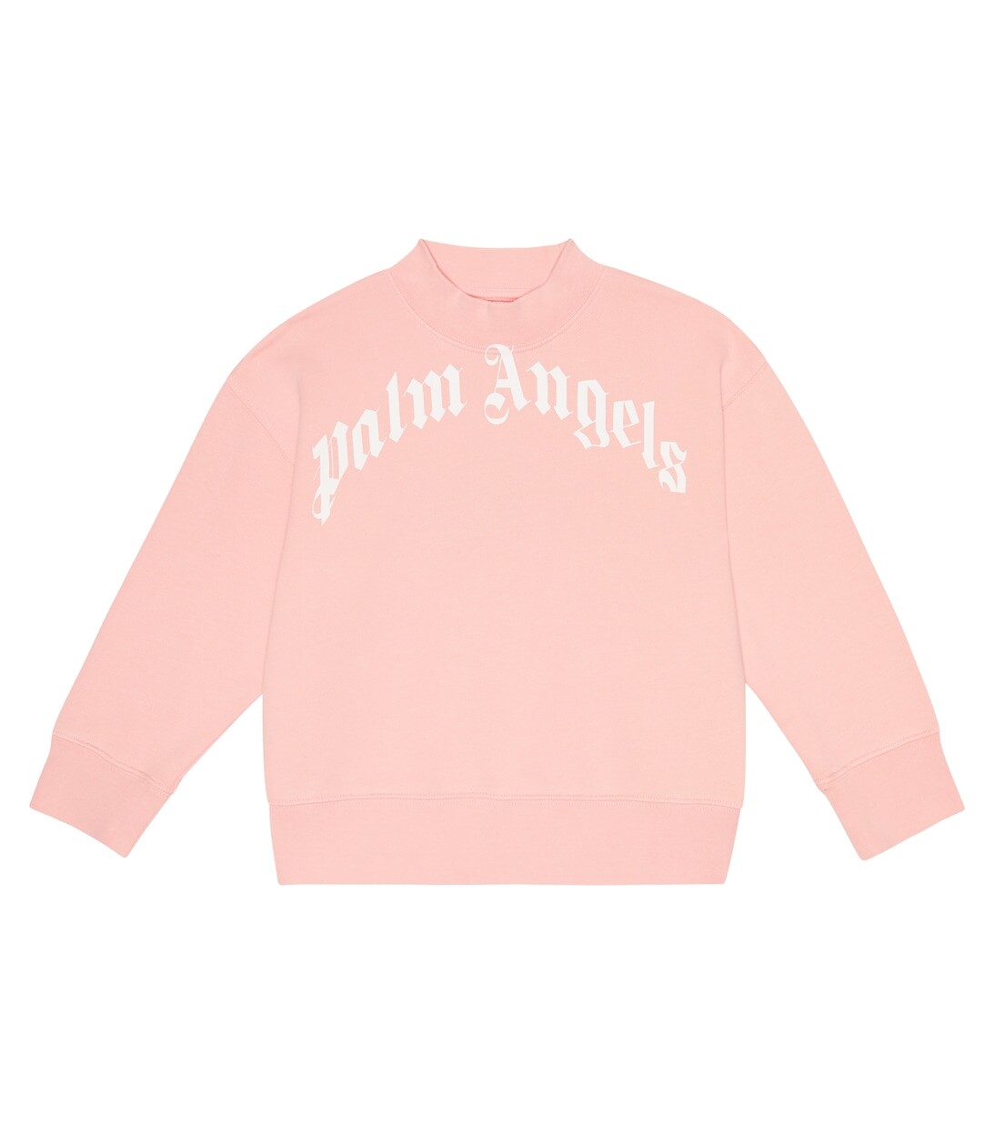 

Толстовка из хлопка с логотипом Palm Angels, розовый