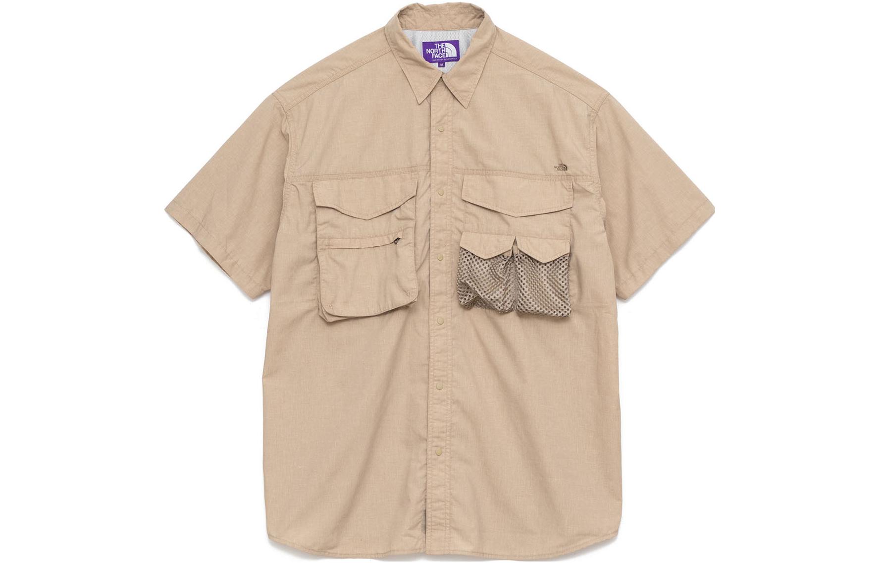 

THE NORTH FACE PURPLE LABEL Рубашка унисекс хаки
