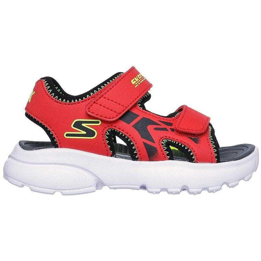 Сандалии Skechers Razor Splash - аквамарин, красный, детские — фото 2