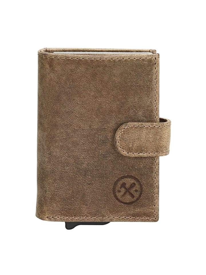 

Кошелек HIDE & STITCHES, цвет beige - (b)8 x (h)10 x (t)2 cm