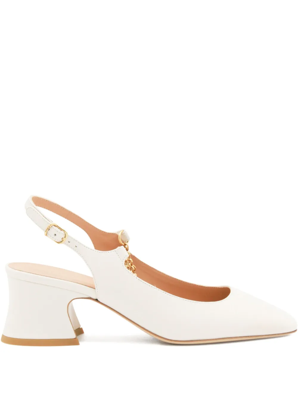 Туфли с цепочкой CHLOÉ, белый