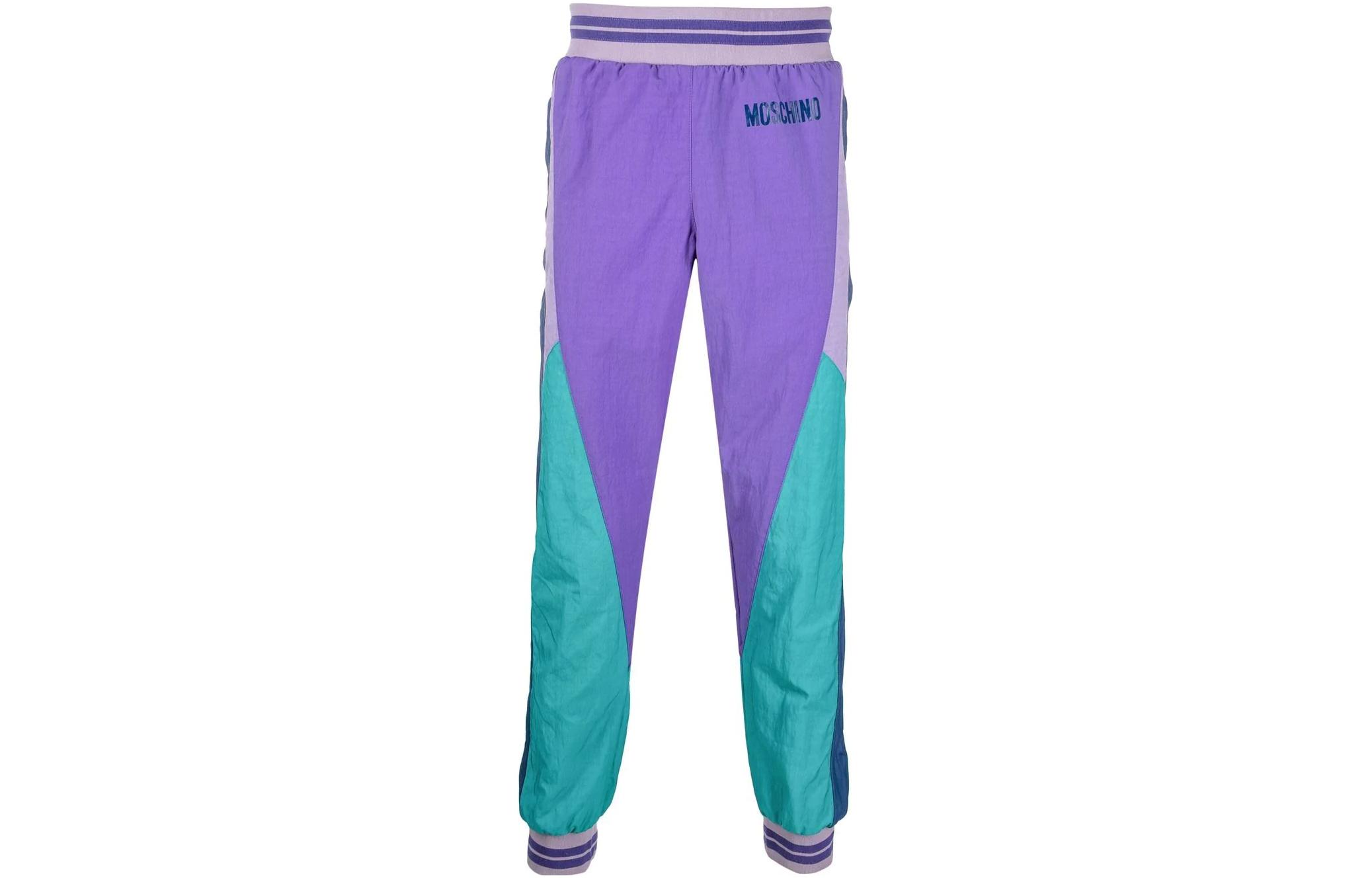 

Вязаные спортивные штаны мужские разноцветные MOSCHINO, мультиколор