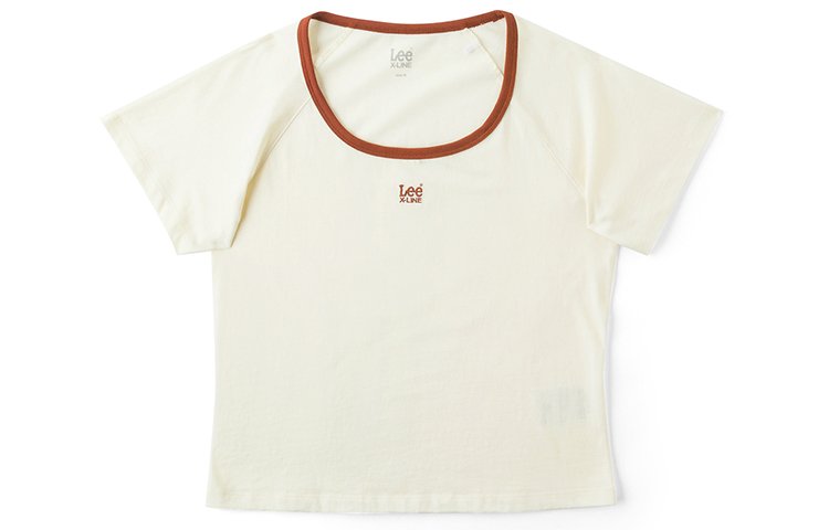 

Lee Футболка женская экрю, Белый, Lee Футболка женская экрю