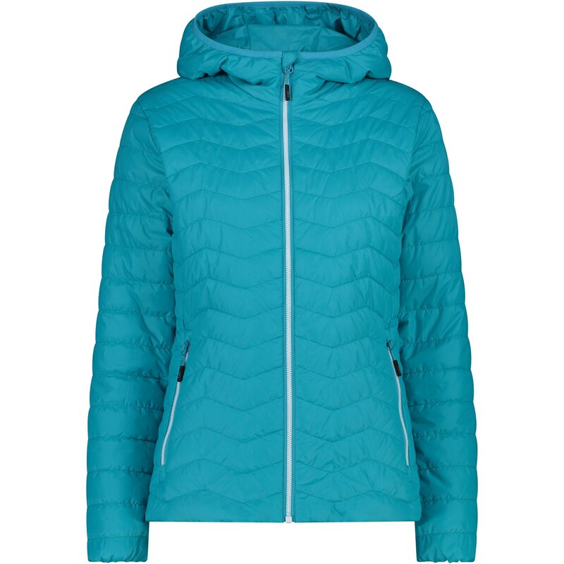 

Куртка женская с капюшоном и фиксатором Cmp, цвет tiffany