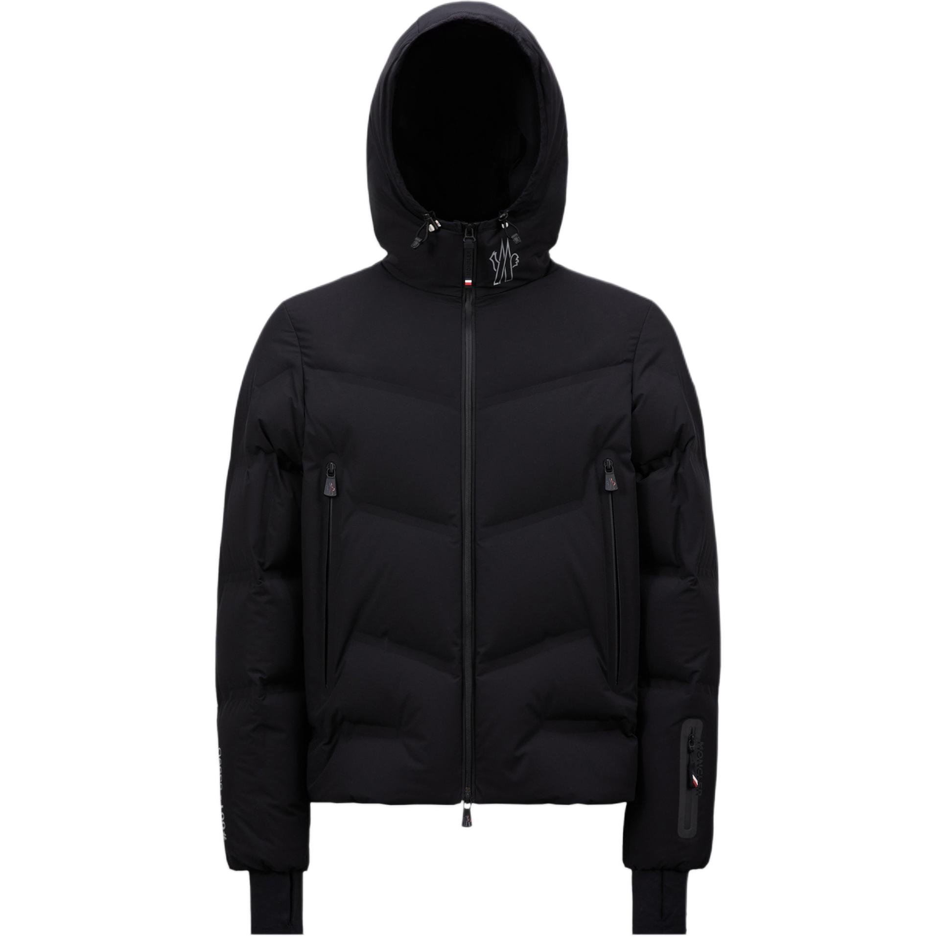 

Moncler Grenoble Утепленная куртка с капюшоном, Black