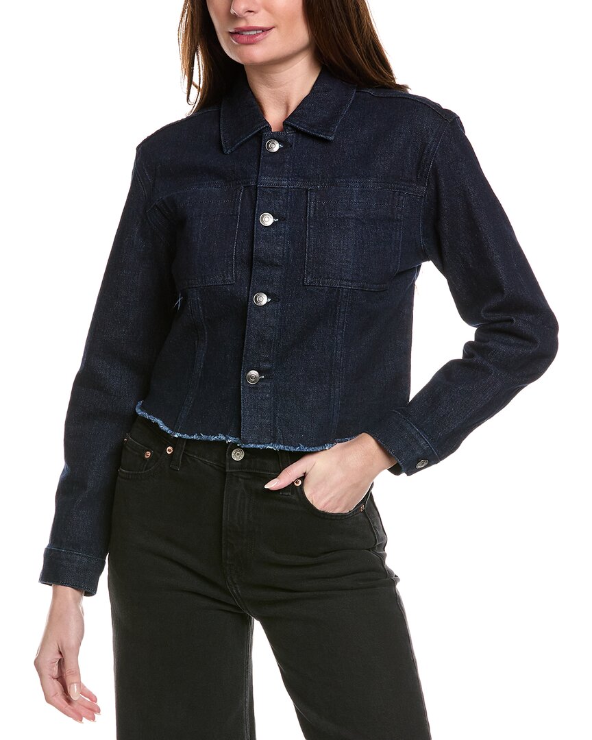 

Укороченная джинсовая куртка HUDSON Jeans, синий